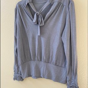 Laundry by shelli segal silver shirt medium